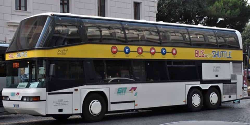 SIT Bus Shuttle из Roma Termini в аэропорт Чампино в Риме SIT Bus Shuttle в аэропорт Чампино и обратно в Рим